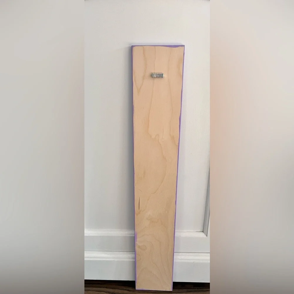 Beautiful Floral Wood Sign “Bloom” - 24x4x.5